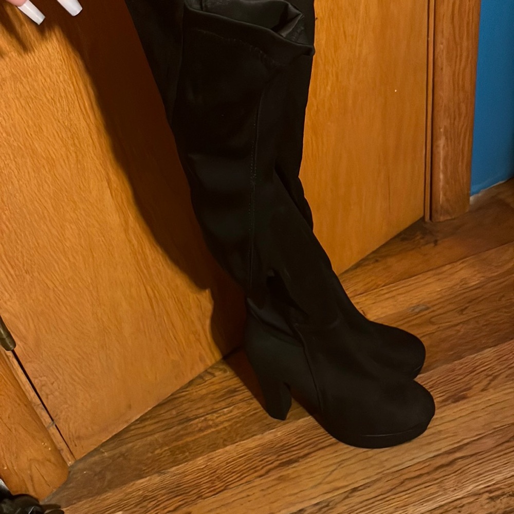 Knee high boots